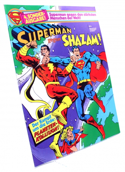 DC Comics Superman Comic Sonderausgabe Nr. 4: Superman gegen Shazam! von Ehapa